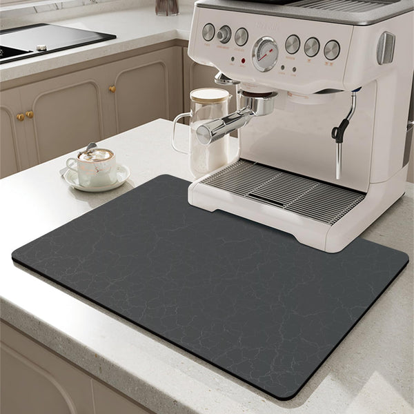 Coffee Maker Mat for Countertops, Coffee Bar Accessories Fit Under Coffee Machine