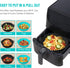 Silicone Air Fryer Liners for Ninja AF101 4QT, AF141 5QT, AF150, AF161 XL MAX 5.5QT, Most 3-5 Quart Airfryers