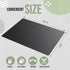 50 Count 10 Inch 13.5 Inch Crown Display Disposable Cutting Boards for Kitchen Black Cutting Board X Flexible Cutting