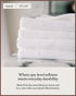Cozy Set 60% 40% 4 Pack Earth Ribbed Washcloth - Cotton Viscose from Bamboo Bathroom Washcloths - Soft & Absorbent