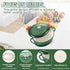 5qt TeamFar Oval Dutch Oven, Enameled Cast Iron Dutch Oven Pot with Lid, For Bread Baking/Stewing/Braising/Frying