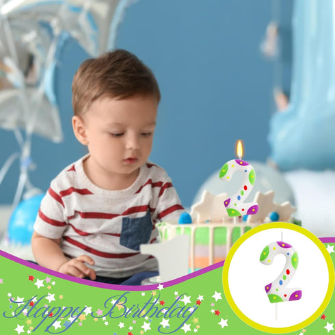 2 2) Toy Themed Cartoon Story Number Candle Cake Topper Two Infinity and Beyond Birthday Decorations Astronaut Robot