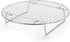 Foraineam 4 Pack 10.5 inch Steamer Rack - Round Grilling Rack for Cooling, Steaming, Baking, and Lifting Food.