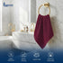 12x12 100% (24 Pack) Linteum Textile Supply Premium Washcloth (Burgundy) Ring Spun Cotton Zero Twist Towels |