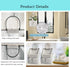 Wall Hanging Organizer Storage Bag with Pockets for Dormitory, Bathroom, Bedroom, Kitchen (Grey1)