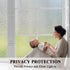 Privacy Window Film, Decorative Glass Door Film, Static Cling Window Tint, 17.5 inches by 78.7 inches