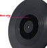 Coaster Vinyl Record Disk Coasters for Drinks, Tabletop Protection, Prevents Furniture Damage (6 PCS)