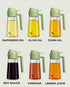 470ml Olive Oil Sprayer for Cooking, 16oz Oil Dispenser Bottle for Air Fryer, Salad, 2 in 1 Olive Oil Dispenser