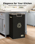 Kitchen,26 2 SOLEDI Recycle Bins for Gallon Recycling Bin with Lid and Removeable Reusable Inner Bags,Indoor Recycling