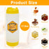 18 Oz 2 Pack Honey Jar Honey Dispenser No Drip For Double Ended Squeeze Syrup Dispenser For Home Kitchen