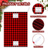 Honoson 4 Summer Pcs Buffalo Plaid Kitchen Towels Farmhouse Hand Tea Towels Absorbent Quick Dry Buffalo Check Kitchen