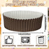 Uiifan 300 Pack Disposable Round Cupcake Liners Paper Baking Cups Wrappers Cupcake Liners Paper Microwave Oven Safe Paper Bakeware Paper Mold for Snacks Cakes (4 Colors) by Uiifan