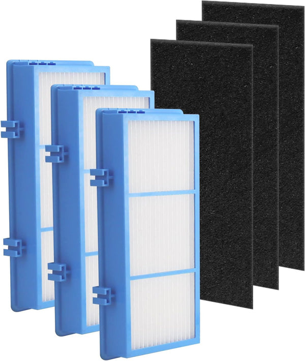 HAPF30AT Filter Replacement for Holmes AER1 Type Total Air Purifier, Fit for HAP242B-U - 3 HEPA Filters
