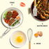 MIBOTE 17 Pcs Silicone Cooking Utensils Set with Holder - Non-Toxic BPA Free Kitchen Gadgets for Nonstick Cookware