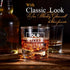 OLD LIVES MATTER Whiskey Glass, Funny Gag Gift for Men Dad, Unique Presents for Fathers Day Christmas Birthday