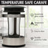 Primula 2-in-1 Coffee Maker, French Press & Cold Brew, 6 Cup Size, Durable Glass Carafe, Comfort Grip Handle