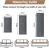 27.5"x82.6" Capslpad Couch Covers for Dogs Washable Non Slip Pets Sofa Covers Fuzzy Sofa Slipcover Geometric Pet
