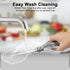 CGBE Heavy Duty Kitchen Scissors, Multi-Purpose Food Shears for Chicken, Fish, Meat & Herbs, Dishwasher Safe - Silver