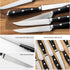 6-Piece Set, 4.7 Inch Alata Steak Knives with Serrated Edge Razor-Sharp Dinner Knives, Full-Tang Construction