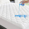 GRT Queen Mattress Protector, 100% Waterproof Quilted Fitted Mattress Pad, Noiseless Cotton Cover, Fits Up to 21" Deep,