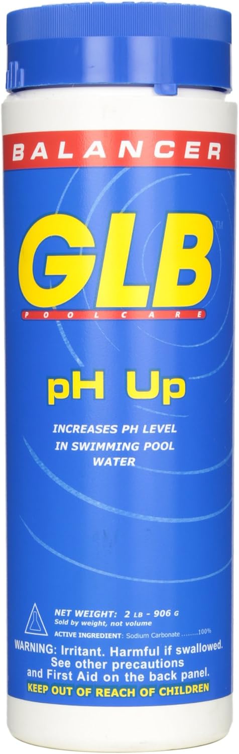 GLB Pool & Spa Products GLB Pool and Spa Products 71244 2-Pound pH Up Pool Water Balancer