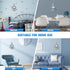 Sea Theme Nautical Anchor Steering Wheel Wall Clock, Suit for Hanging Decoration and Wall Mounted Ornament