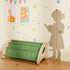 4-Tier 28.7 15.7 13.6Natural/Green Kids Bookshelf - Montessori Book Shelf for Kids Rooms, Easy Installation