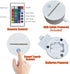 YTDZLTD 3D 16 Creative Planet Lamp Night Light Colors Changing USB Powered Remote Control Touch Switch Decor Lamp