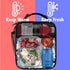 opux Premium Insulated Lunch Box - Soft School Lunch Bag for Kids, Leakproof Compact Cooler Tote for Men and Women,