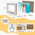 Wooden Photo Frame with Iron Stand, Friendship Gifts for Bestie Woman BFF, 4x6 Horizontal Photo Display