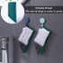 Bendable Scrub Brush Cleaning Brush, Deep Cleaning Toilet Brush with Non-Slip Grip & V-Shape Stiff Bristles for Shower,