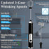 3 Electric Double Whisk Milk Frother Handheld Black USB Rechargeable Drink Mixer, Speeds Adjustable Electric Whisk Foam