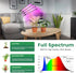 80 3 5 Dimming 6/12/16H, 360 Plant(2Pack) Garpsen Grow Light, LEDs Full Spectrum Plant Lights for Indoor Growing
