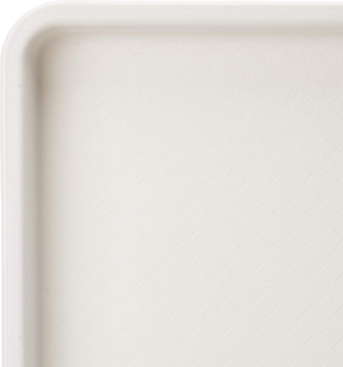 18 x 26 Inch Plastic Tray, White