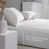 Queen Size Waterproof Mattress Protector, Rayon from Bamboo Fitted Cover with Deep Pocket Up to 18''