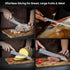 2026 Offset 10.5 Inch SYOKAMI New Upgraded Bread Knife for Homemade Bread, Resharpenable Serrated Knife, Ultra-Sharp