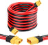 XT60 Extension Cable 10AWG 15FT, XT60 to XT60 Cable with Male to Female Connector for Portable Power