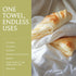 18 Pack, 28x28 Flour Sack Towels for Kitchen, - Lint-Free White Flour Sack Dish Towels, Super-Absorbent Cotton Tea