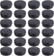 Foraineam 24 Pack 4 oz Round Tins, Aluminum Empty Tins for Metal Storage, Spice Containers, Travel Tin Cans