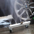 13 Inch 45-Degree 4000 Hourleey Pressure Washer Undercarriage Cleaner, Undercarriage Water Broom with Extension Wand