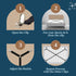 FeelAtHome Bed Sheet Holder Straps - Criss-Cross Suspenders Keep Fitted/Flat Sheets in Place for Twin Queen King