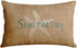 Emvency Vintage Beach Starfish Canvas Look Linen Throw Pillow Cover - 20x26 Inch Rectangle Cushion Case