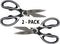 Kitchen Shears, Chef Scissors, Meat Shears, 2-Pack Kitchen Scissors with Premium Stainless Steel Blades (White)