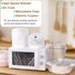 60PCS Clear Kitchen Appliance Covers - Dust Cover Thickened Disposable Blender covers with Elastic for Small Appliance, Oven, Pressure Cooker, Toaster, Air Fryer, Instant Pot(S, M, L)