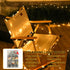 8 2 Packs 5m 50Led Fairy Lights Battery Operated (Included), Modes & Auto Timer, Warm White Mini Twinkle Silver Wire