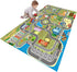 JCTQBHQF Kids Rug Play Mat for Toy Cars,City Life Road Traffic Educational Carpet,Have
