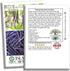 50+ Royal Burgundy Bush Bean Seeds (Phaseolus vulgaris) Non-GMO Heirloom Seeds, Deep Purple Snap Beans for Planting
