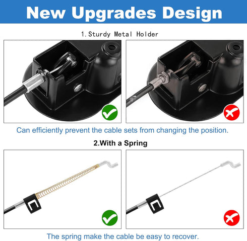 Nonley Heavy-Duty Metal Recliner Handle Replacement Parts - Fits Most Major Recliner Couch Sofa Chairs