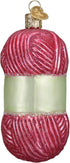 Old World Christmas 32255 Hobbies Gifts Glass Blown Ornaments - Knitting Yarn, 3.75 Inches