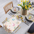 HELLOWINK 72 Inches 13" Easter Bunny Egg Floral Table Runners Long Cotton Linens Party Coffee Table Runner Cloth